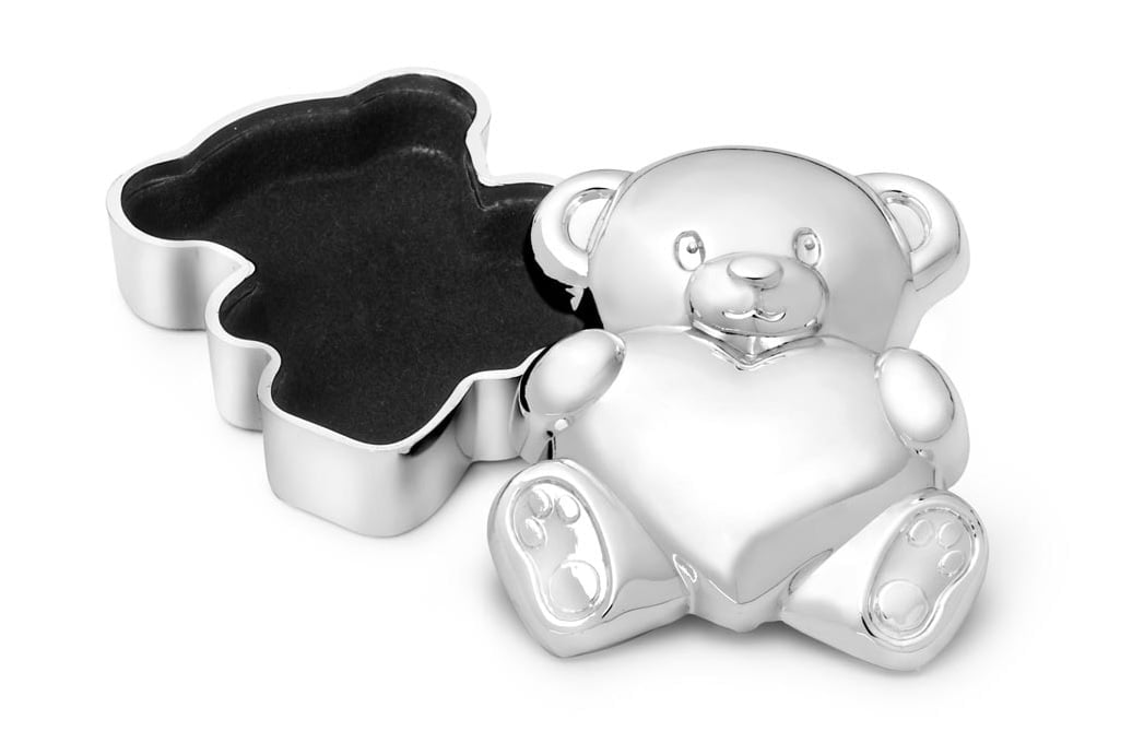 Teddybeer zilver 2