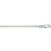 14 Karaat Witgouden Anker Ketting 1.6mm - 42CM
