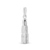 Zilveren Domtoren hanger 925 - lengte 33 mm breedte 6.5 mm