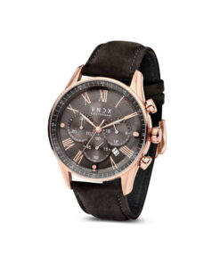 The Chief Leather Rose Gold Black - 46mm