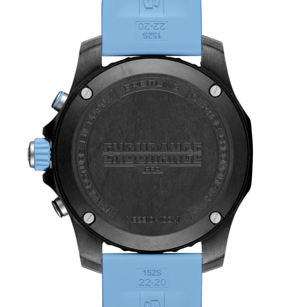 Breitling Endurance Pro 44mm Baby Blauw - LIST PRICE € 3550,- (DISCOUNT 15%) - Afbeelding 4