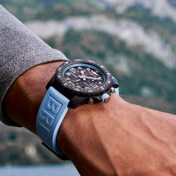 Breitling Endurance Pro 44mm Baby Blauw - LIST PRICE € 3550,- (DISCOUNT 15%) - Afbeelding 5