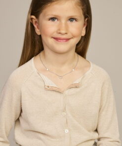 Kids ketting zilver