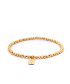 Alternative view of PScallme - BASIC GOLD COLOURED 3MM - Sterling Zilver 925