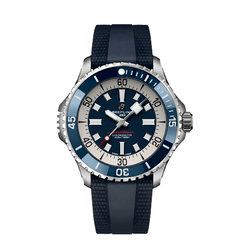 Breitling SUPEROCEAN AUTOMATIC 46 MM RUBBER - NEW - LIST PRICE € 4500,- (DISCOUNT 15%)