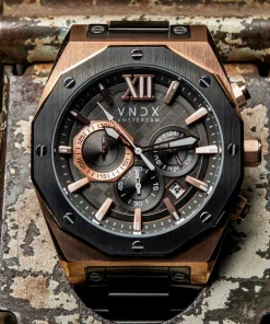 Wise Men Staal Rosé Goud - 46 mm