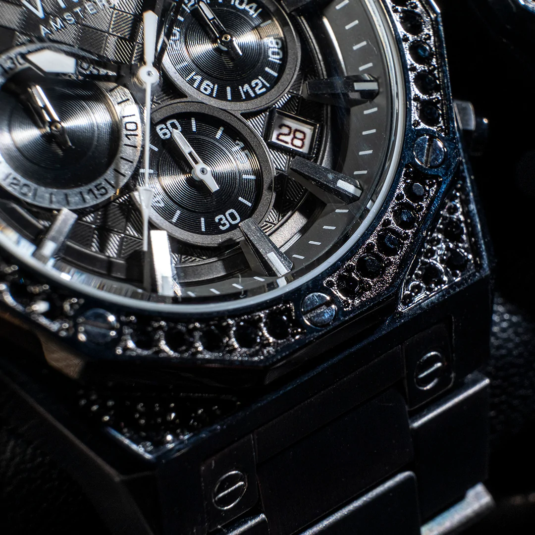 VNDX Wise Man Steel Stones Grijs - 46 mm - Afbeelding 4
