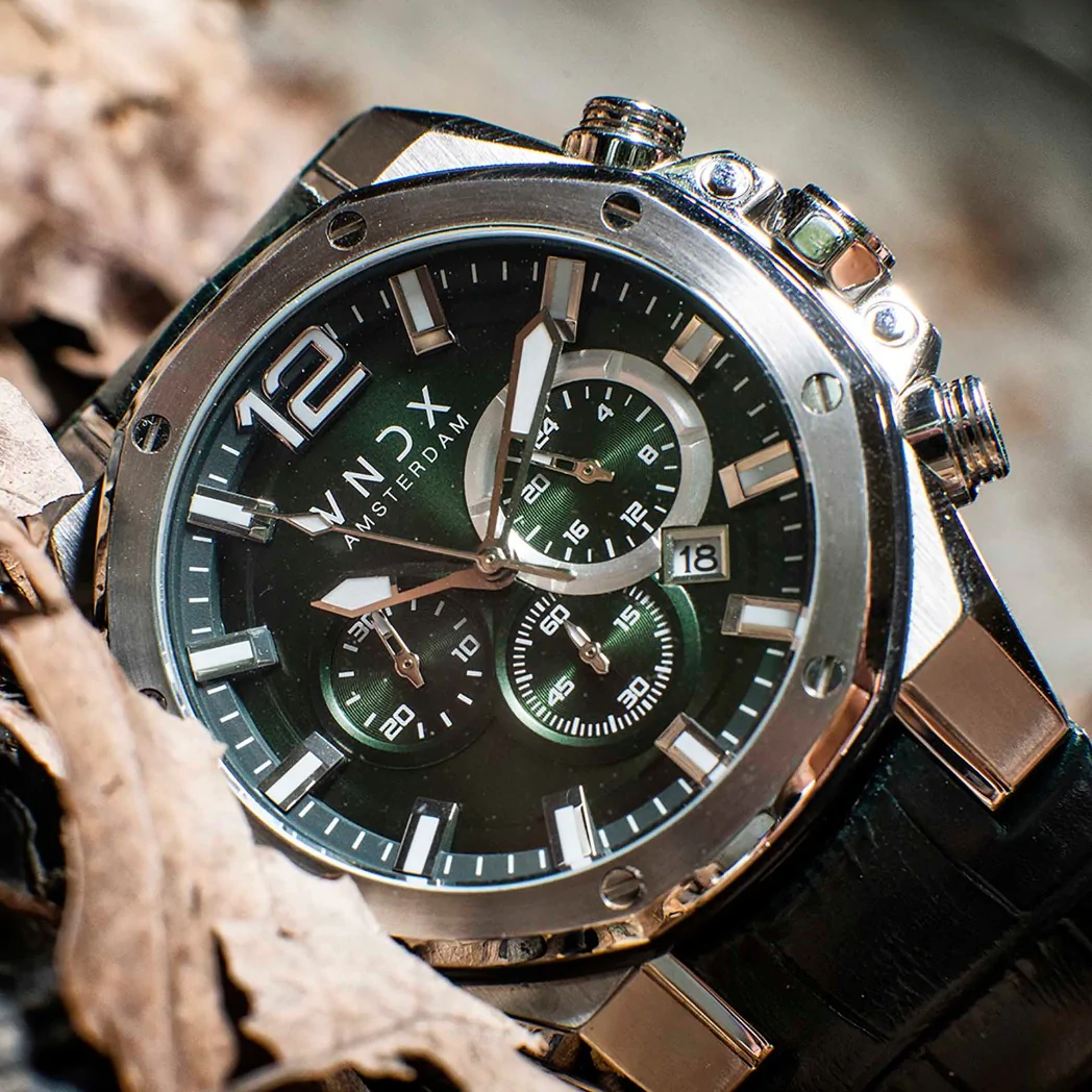 VNDX Wise Men Groen - 46 mm - Afbeelding 5