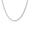 Gourmet ketting zilver