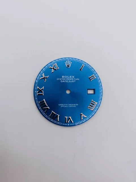 ROLEX Wijzerplaat Datejust 41mm 126334 Blue Roman Azzurro Dial - Unworn