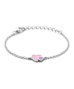 armband hartjes 11 + 3 cm - zilver 925