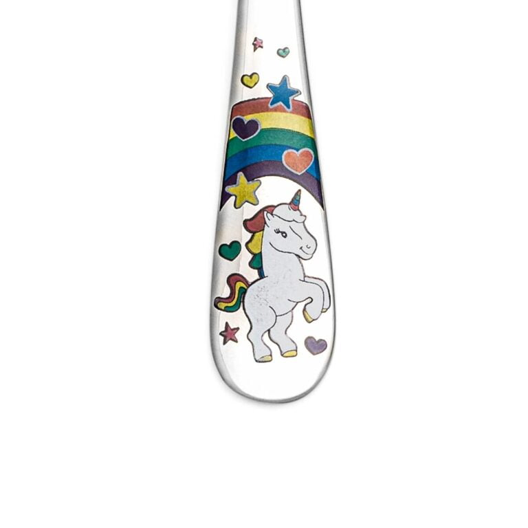 Juwelier Emo - Kindercouvert Unicorn 4-delig RVS 18/10 - Afbeelding 5