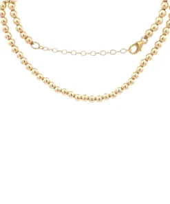 PScallme - NECKLACE BASIC 4MM GOLD COLOURED