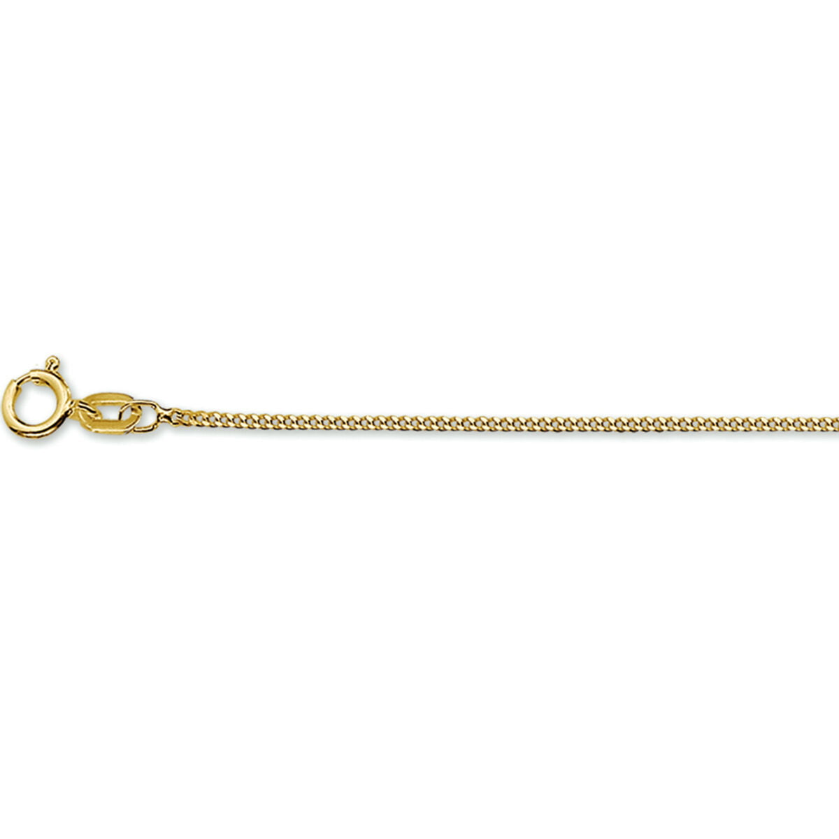 14 Karaat Geelgouden ketting Gourmet schakel 2.1 mm Breed - 60CM