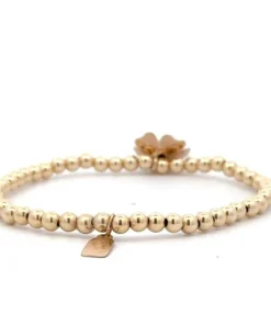 PScallme - Flower sweet turquoise gold coloured