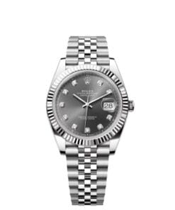Rolex Datejust 126334 Dark Rhodium Diamond Dial 41MM - WORN 2024
