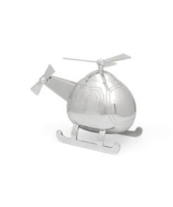 Spaarpot Helikopter verzilverd