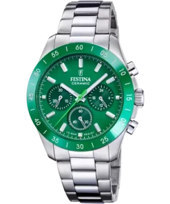FESTINA - CERAMIC GROEN HORLOGE F20693/5