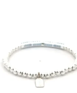 PScallme - BAR DENIM BLUE STERLING SILVER 925