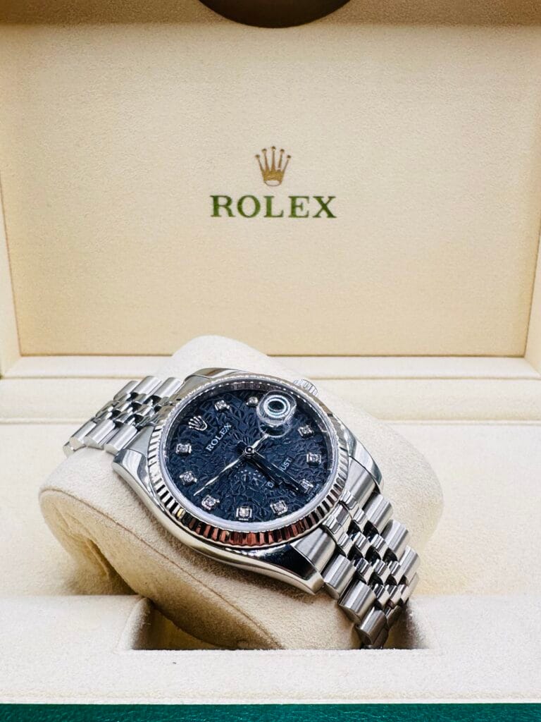 Rolex Datejust 116234 Black Diamond Dial 36mm - WORN 2010 - Afbeelding 5