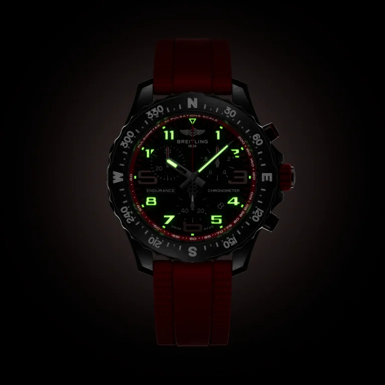 Breitling Endurance Pro 38mm Rood - LIST PRICE € 3450,- (DISCOUNT 15%) - Afbeelding 6
