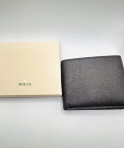 Rolex Donker Bruin Portomonnee Leer - NIEUW Origineel