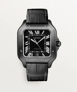 CARTIER SANTOS De Cartier Black Dial - LARGE 47.5MM