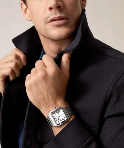 Alternative view of CARTIER SANTOS De Cartier White Dial - LARGE 47.5MM