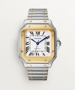 CARTIER SANTOS De Cartier White Dial - MEDIUM 41.9MM