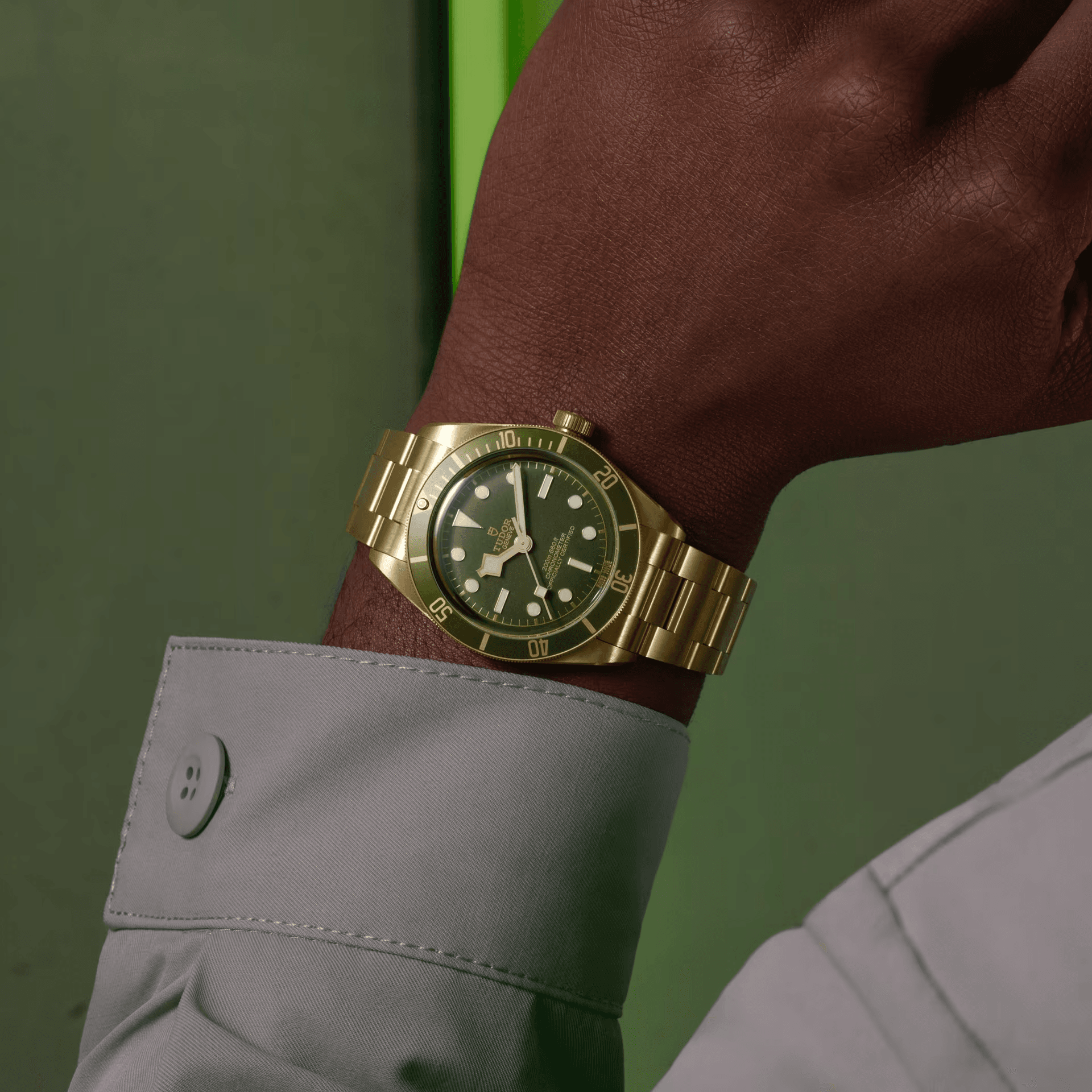 TUDOR Black Bay 58 18K Green Dial 39 mm - NEW 15% OFF - Afbeelding 4