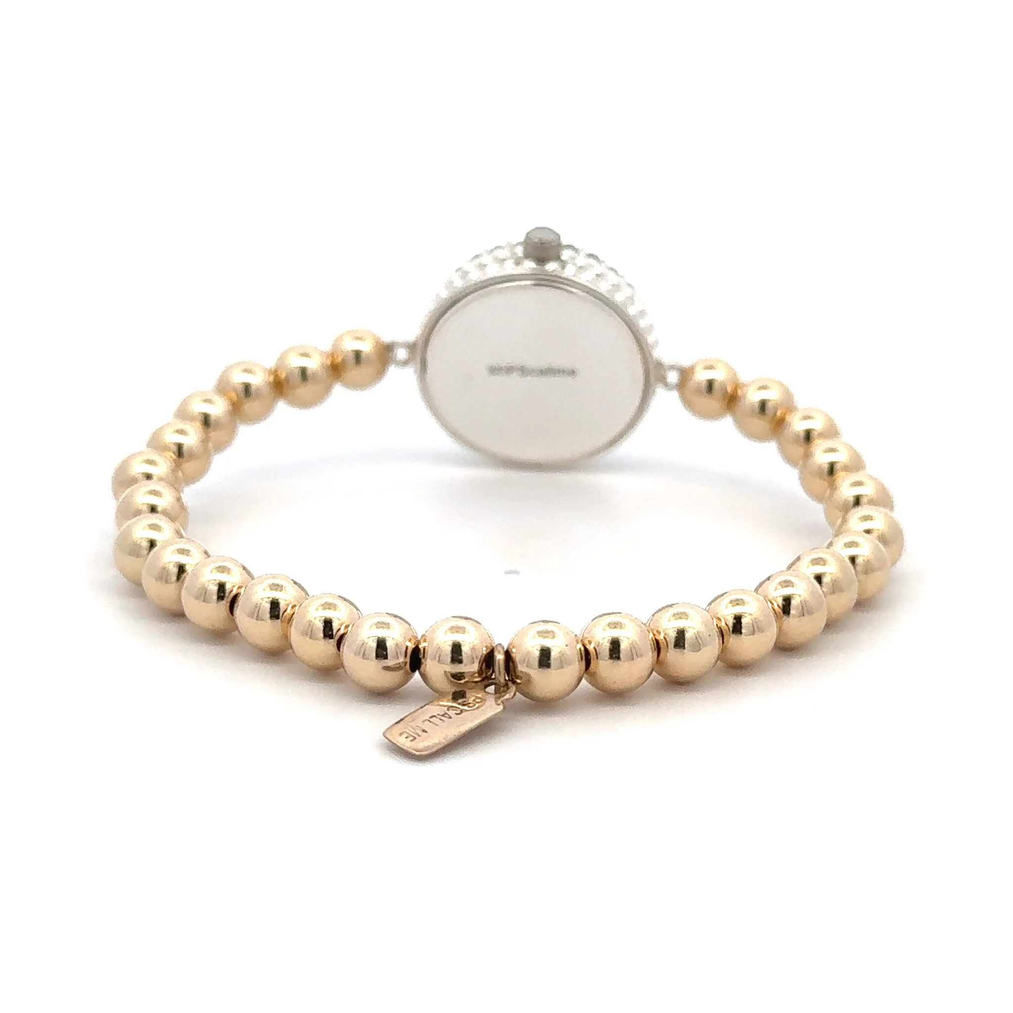 PScallme - Watch silver 6mm gold coloured - Afbeelding 3