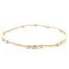 PScallme - Anklet four 3 gold coloured