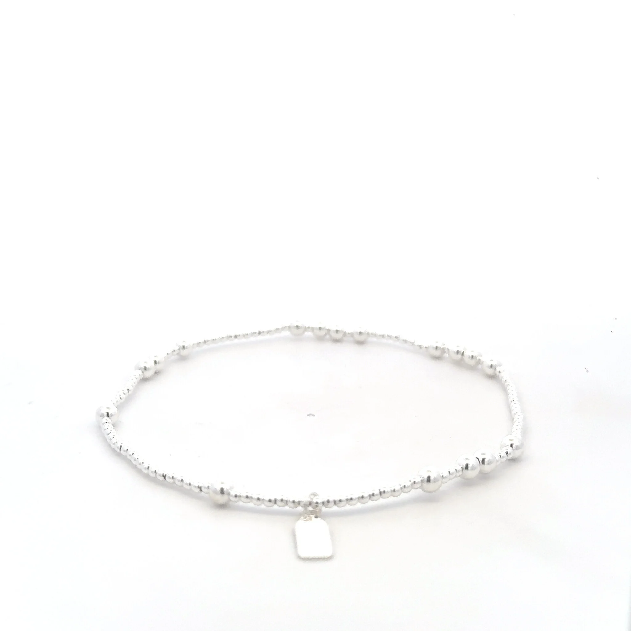 PScallme - Anklet four 3 sterling silver 925