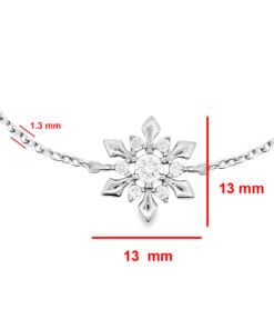 Zilveren armband met fantasie hanger 13-15CM