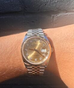Rolex Datejust 126233 Champagne Diamond Dial 36mm - WORN 2024