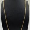 14 Karaat Geelgouden Heren Fantasie Ketting 2.4mm Breed - 70 CM