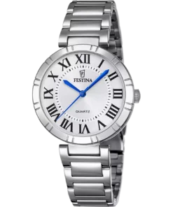 FESTINA - DAMES GRIJS STAAL HORLOGE F16936/3