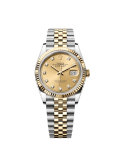 Rolex Datejust 116233 Champagne Diamond Dial 36mm - NEW 2014