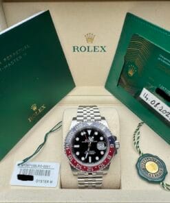 Alternative view of Rolex GMT-Master II 126710BLRO PEPSI Jubilee 40mm - NEW 2025 (FULL STICKERS)