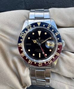 Alternative view of Rolex GMT-Master II Pepsi 6542 Bakelite Bezel (after market) - Watch Only 1953
