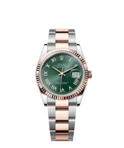 Rolex Datejust 126231 Mint Green Roman Dial Oyster 36mm - NEW 2026